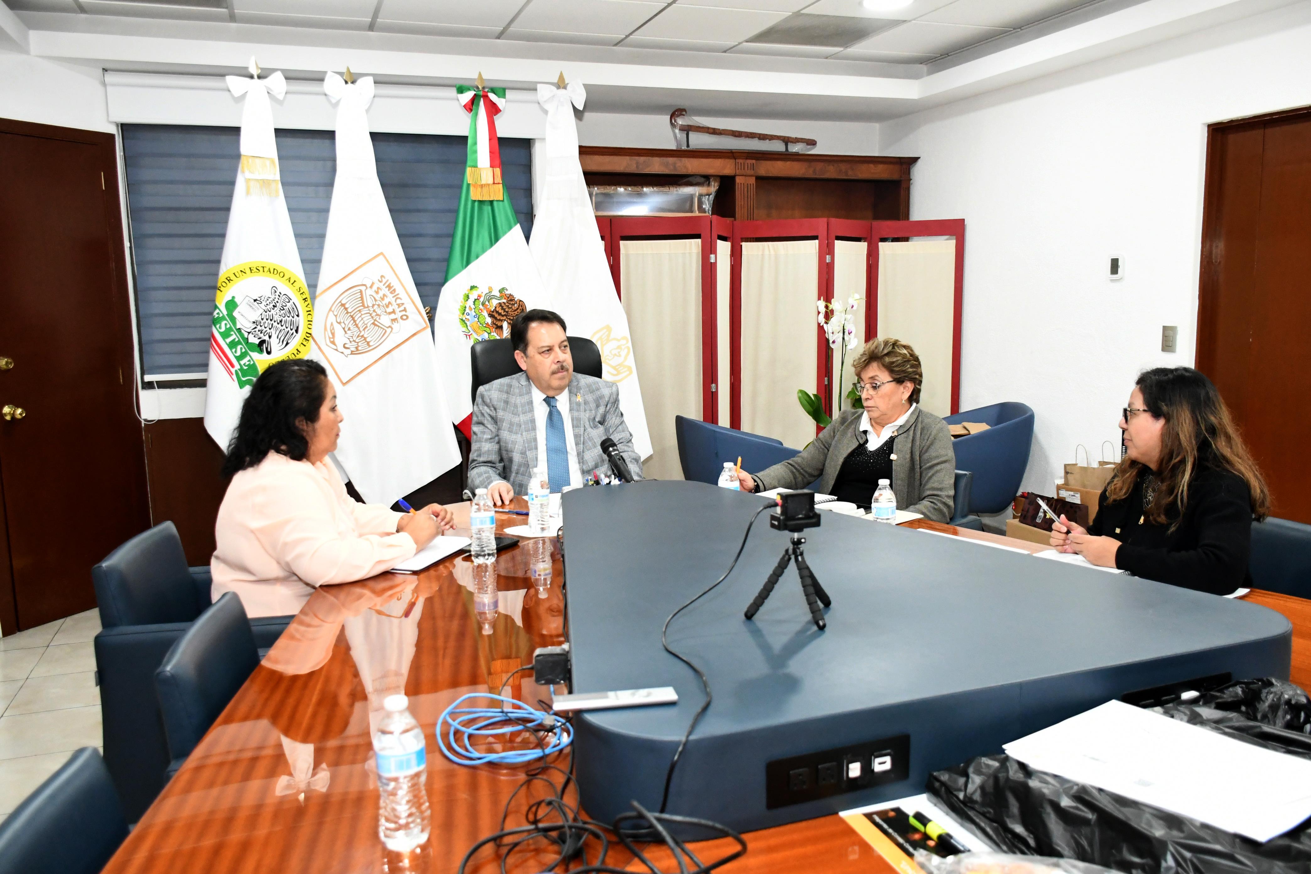 Reunión de Trabajo con Secretarías de Asuntos de Escalafón en la Ciudad de México y Estados 